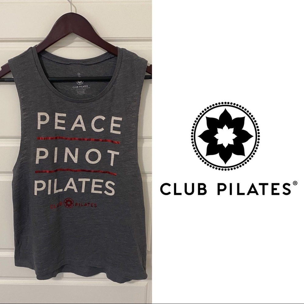 Peace Pinot Pilates Tank Medium